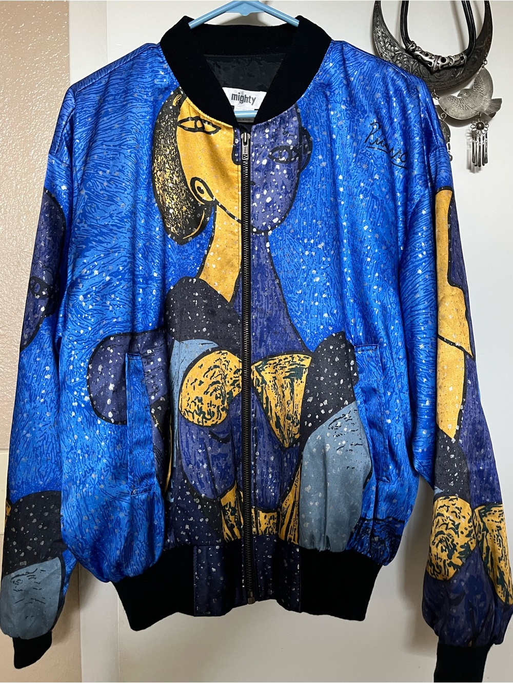 Vintage Mighty Picasso bomber jacket